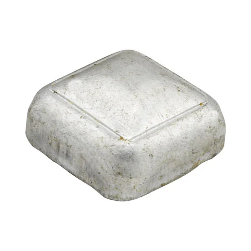 Aluminum Pressed Post Cap, Fits 5/8" Sq.